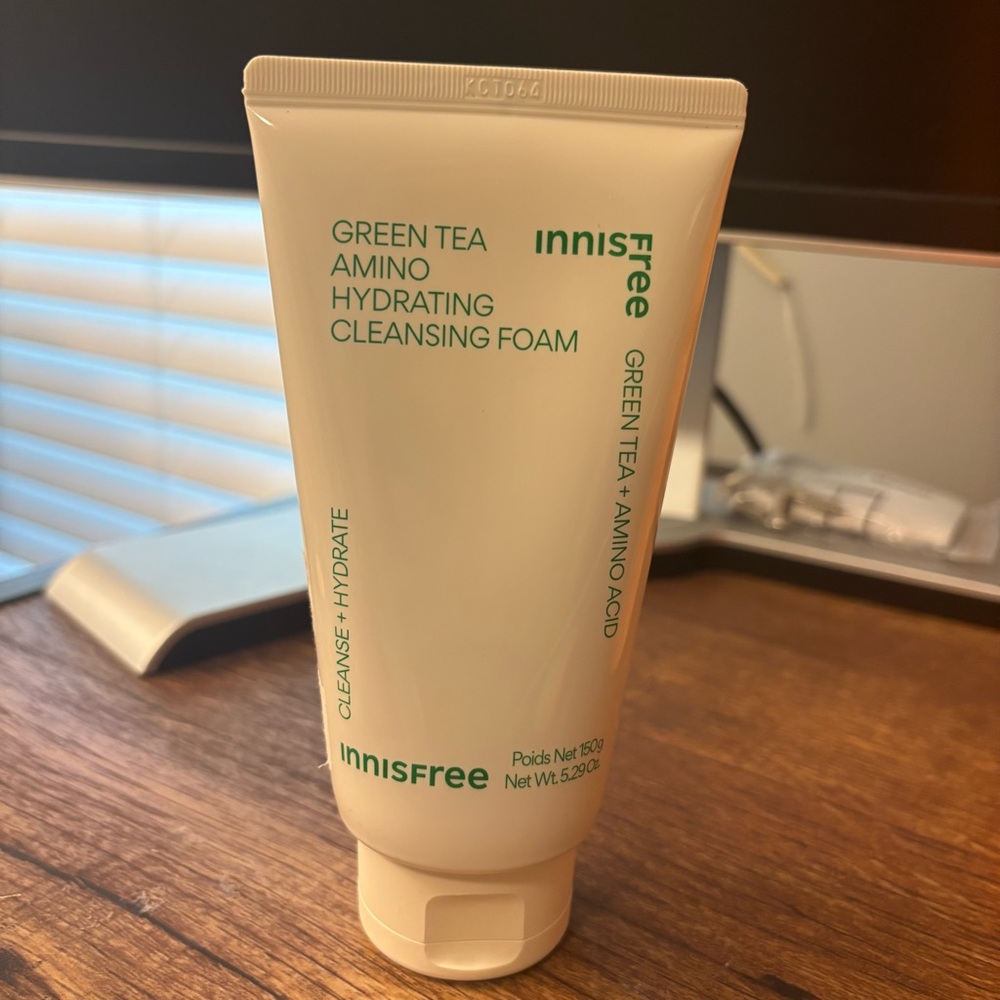 Innisfree Green Tea Amino Hydrating Cleansing Foam – Brand New (5.29 oz)